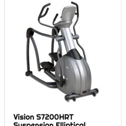 Vision S7200HRT Suspension Elliptical 