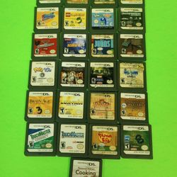 Nintendo DS Games All For 200&