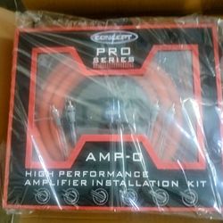 Concept Pro Series 0 Gauge Amp Kit Brand New In The Box