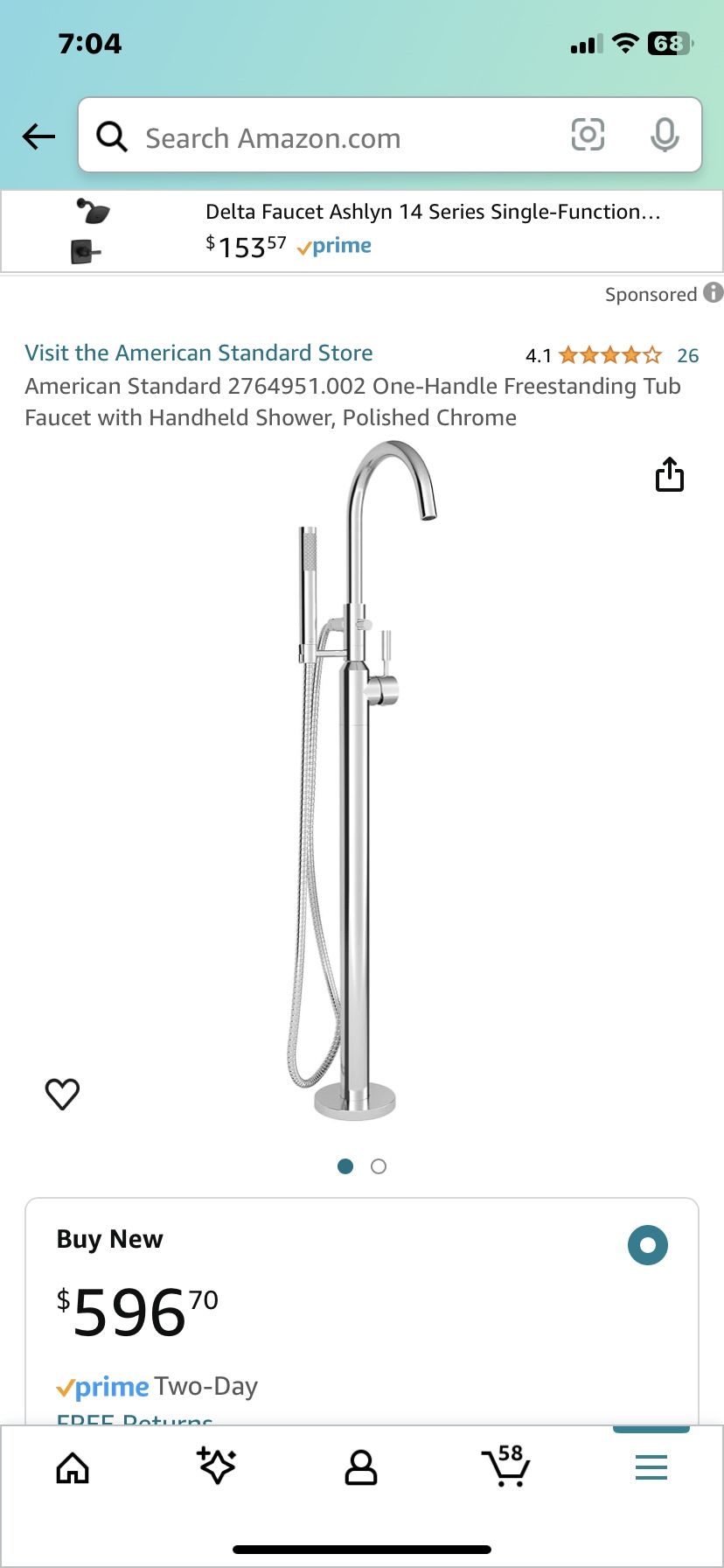 TUB Filler Stainless Steel