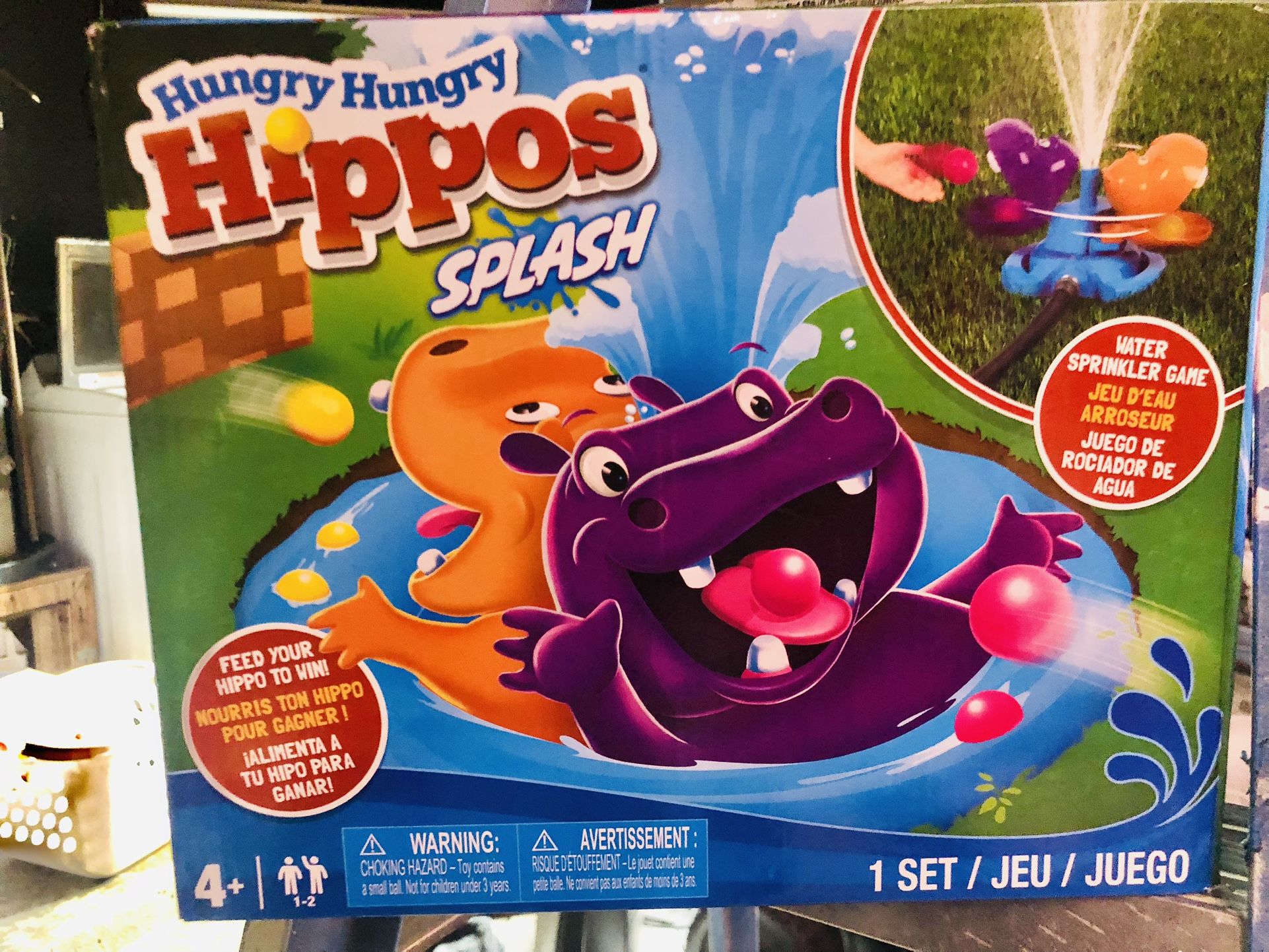 Hungry Hippos Splash Game