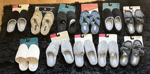 Women’s New Slippers Size 7/8 3 Pairs For $10! Please Read Post Before Messaging