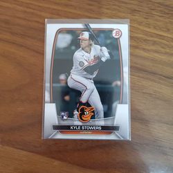 Kyle Stowers RC Rookie Baltimore Orioles 2023
