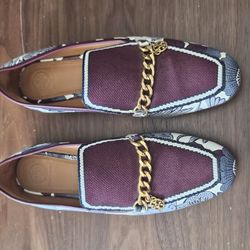 Tory Burch Mini Benton 20 MM Charm Loafer, Size 8.5