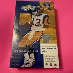 2000 Score Football Sealed New Box Tom Brady Rookie??