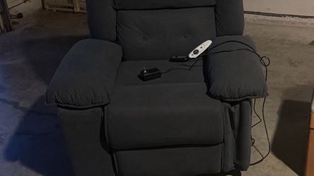 Grey Power Recliner Chair