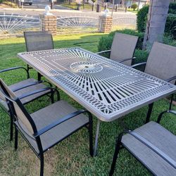 Brand New Patio Table Set  In Box