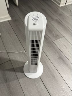 28 inch tower fan with 3-speed setting