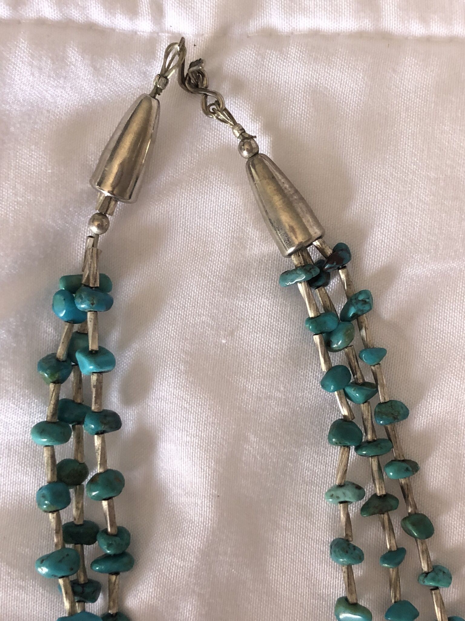 Turquoise Silver Necklace