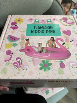 Flamingo kiddie pool