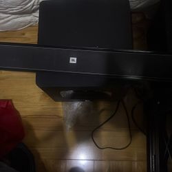 Jbl Cinema SB 400 Soundbar And Subwoofer 