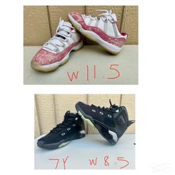 Women’s Various Jordan Shoes Sneaker Size On Picture Make Offer For All Or Each
