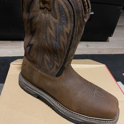 Red Wing Boots RIO FLEX MEN'S 11-INCH WATERPROOF, SAFETY TOE PULL-ON BOOT