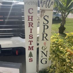 Wood Front Porch Decorations. 