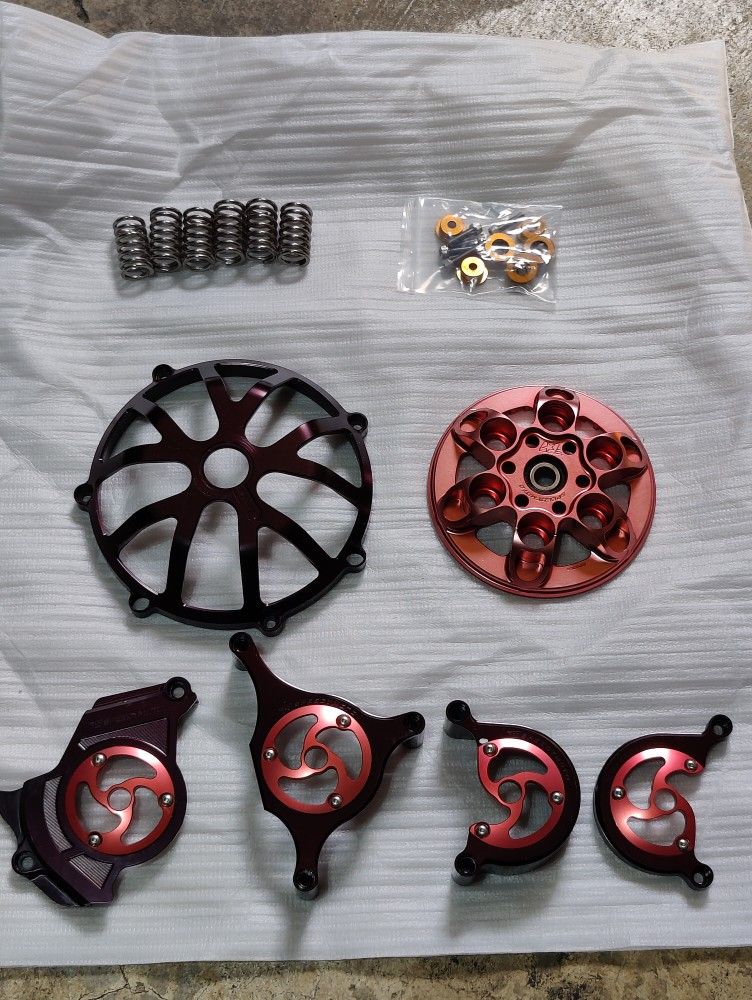 Ducati Speedymoto Dry Clutch Set, Belt & Sprocket Cover