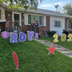 Graduation 2025 Yard Signs And Banners Decorations