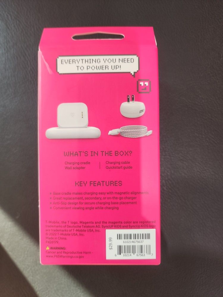 Tmobile Sync Up Kids Watch Charger for Sale in North