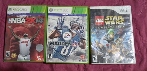 Video Games Xbox 360 and Wii