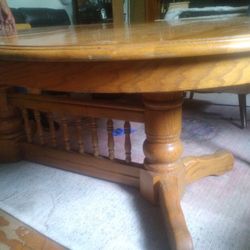 Gorgeous Solid Wood Dining Room Table