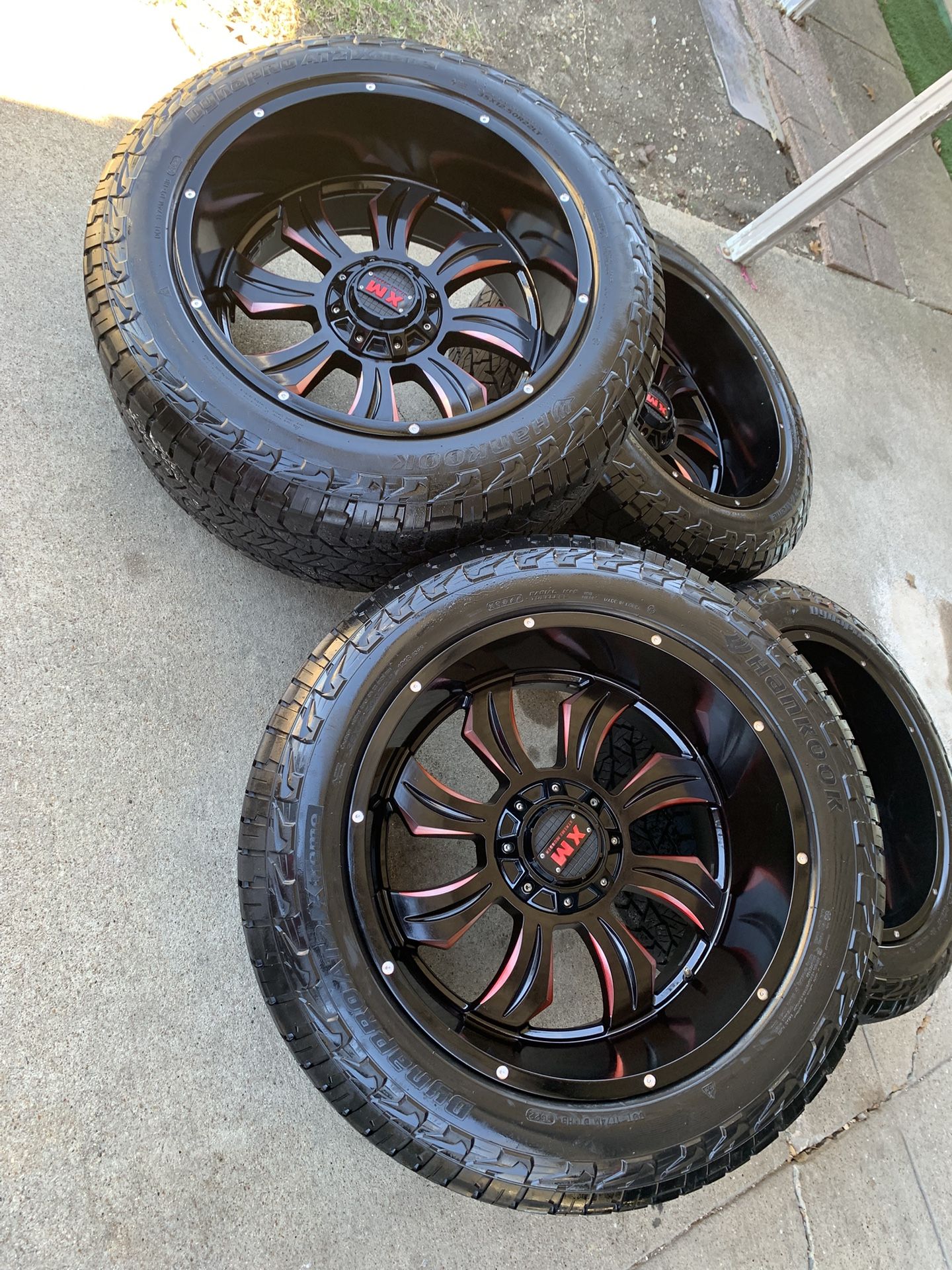 22x12 6 virlos universales Chevy Ford ram llantas y rines casi seminuevos 35.12.50.22