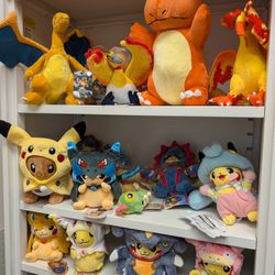 Pokemon Plushies And More 