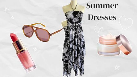 Halter/Strapless Sun Dresses