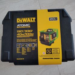 DeWalt ATOMIC 20V 360⁰ Laser Level 3 Beam 3 Plane 130' / 330' TOOL ONLY