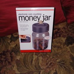 New Electronic COIN counting Money Jar $20