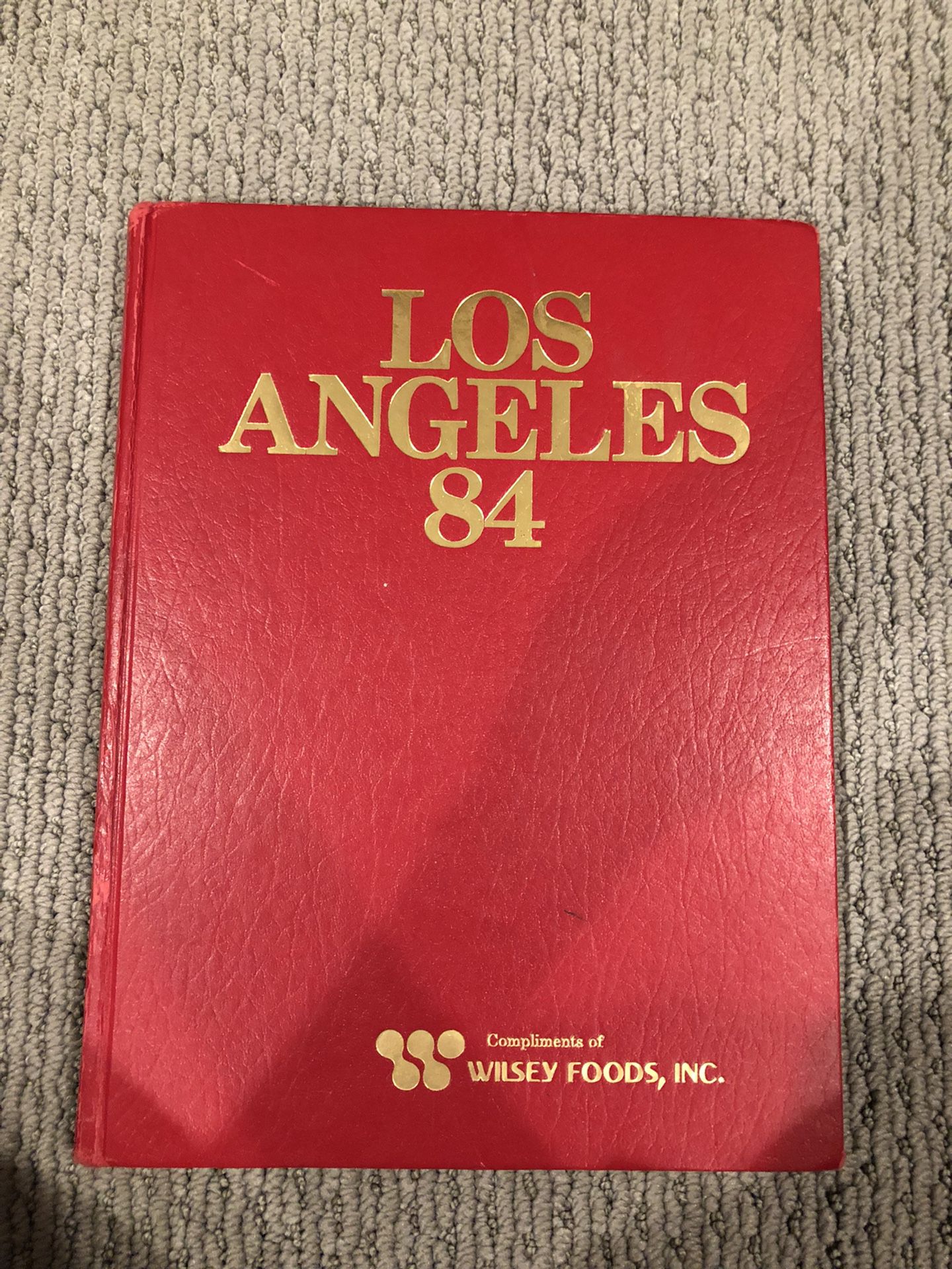 1984 Olympics Coffee Table Book - Los Angeles 