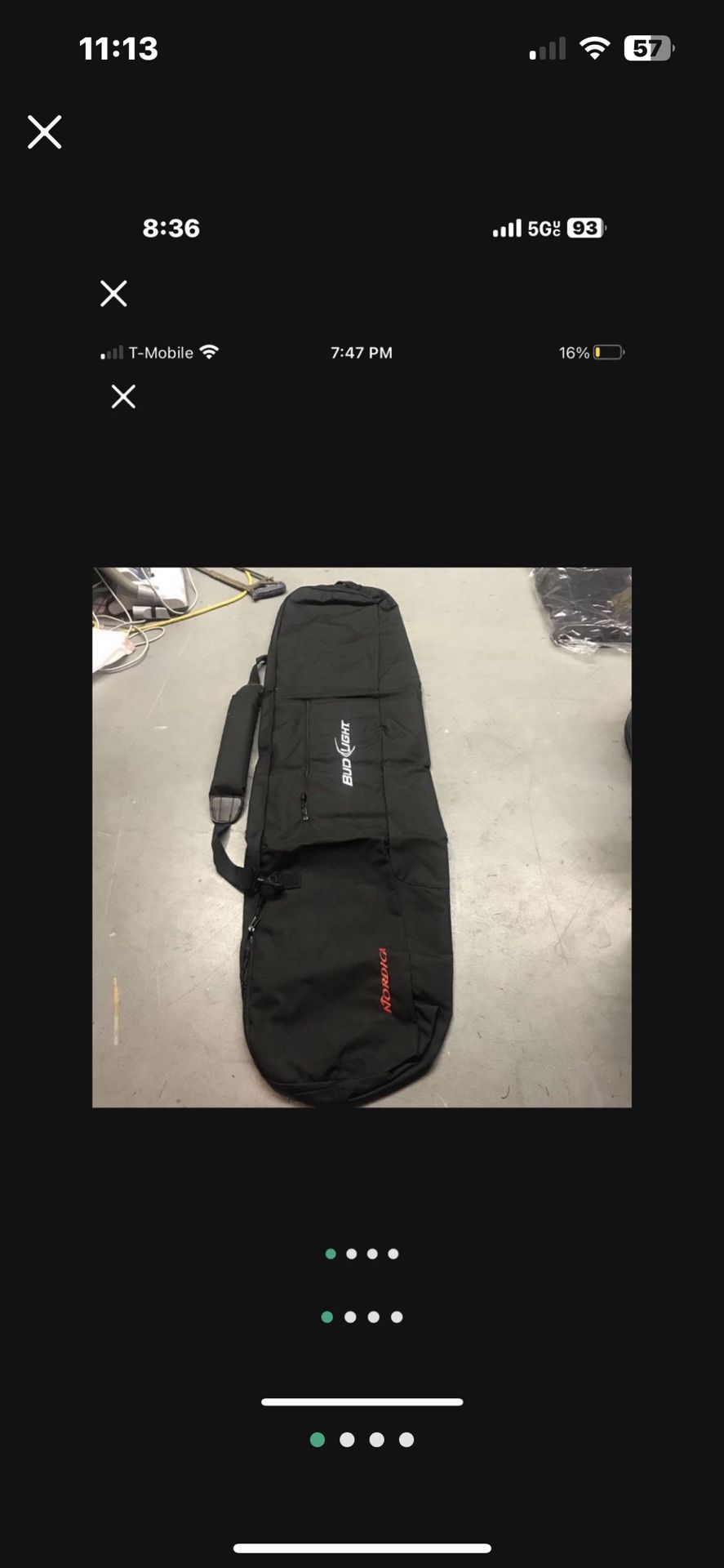 Nordica Snowboard Bag New In It’s Packageing 