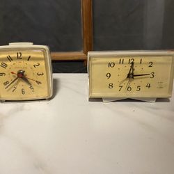 Vintage GE Alarm Clocks