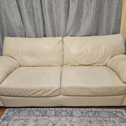 Leather sofa
