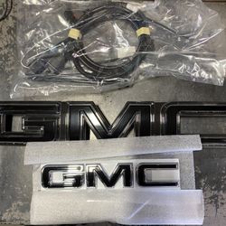 GMC Illuminated Emblem Black 