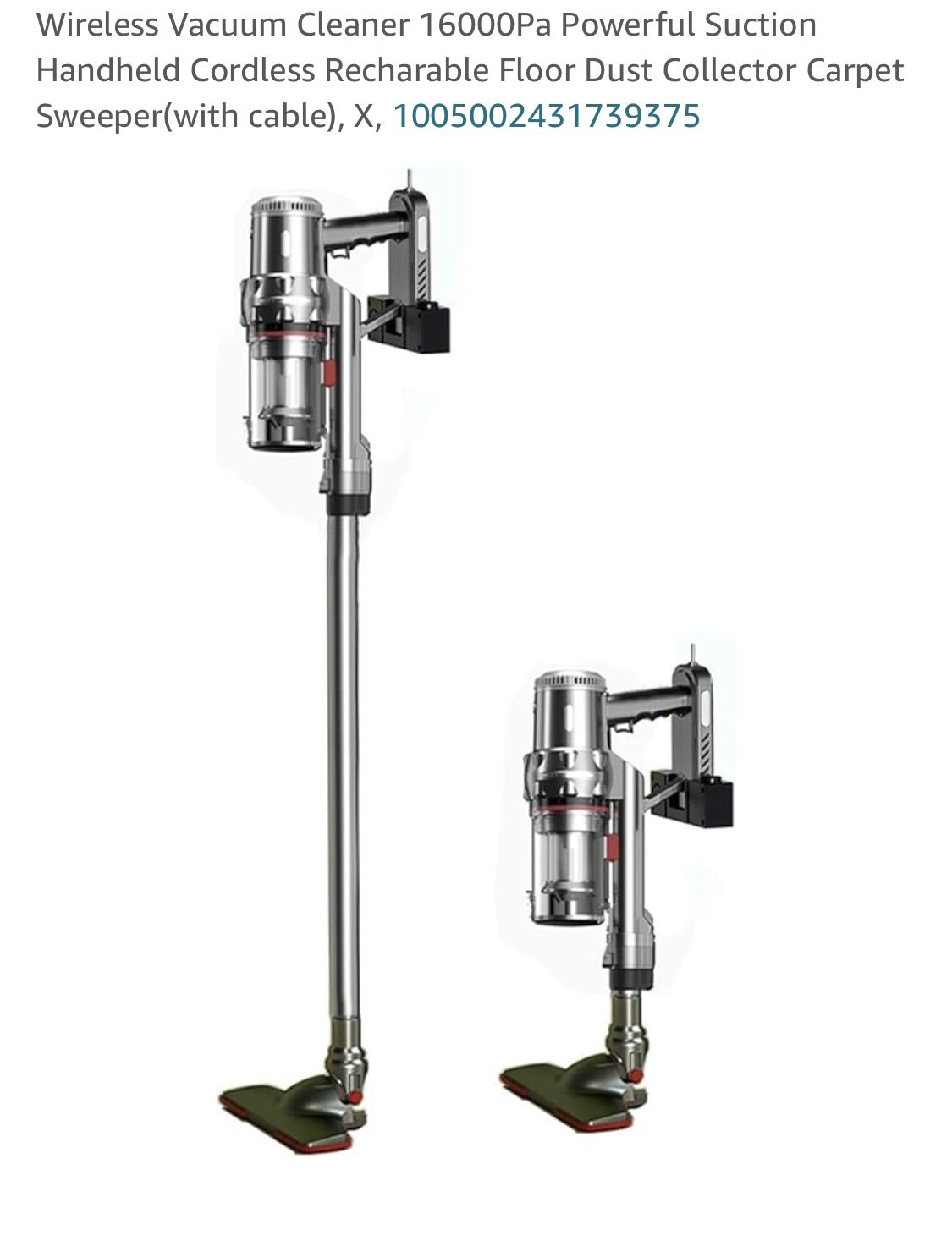 Wireless Vacuum Cleaner