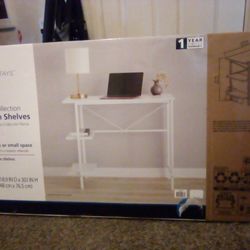 Desk w/ Shelves Brand Never Opened