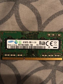Samsung memory 4Gb pc3 12800