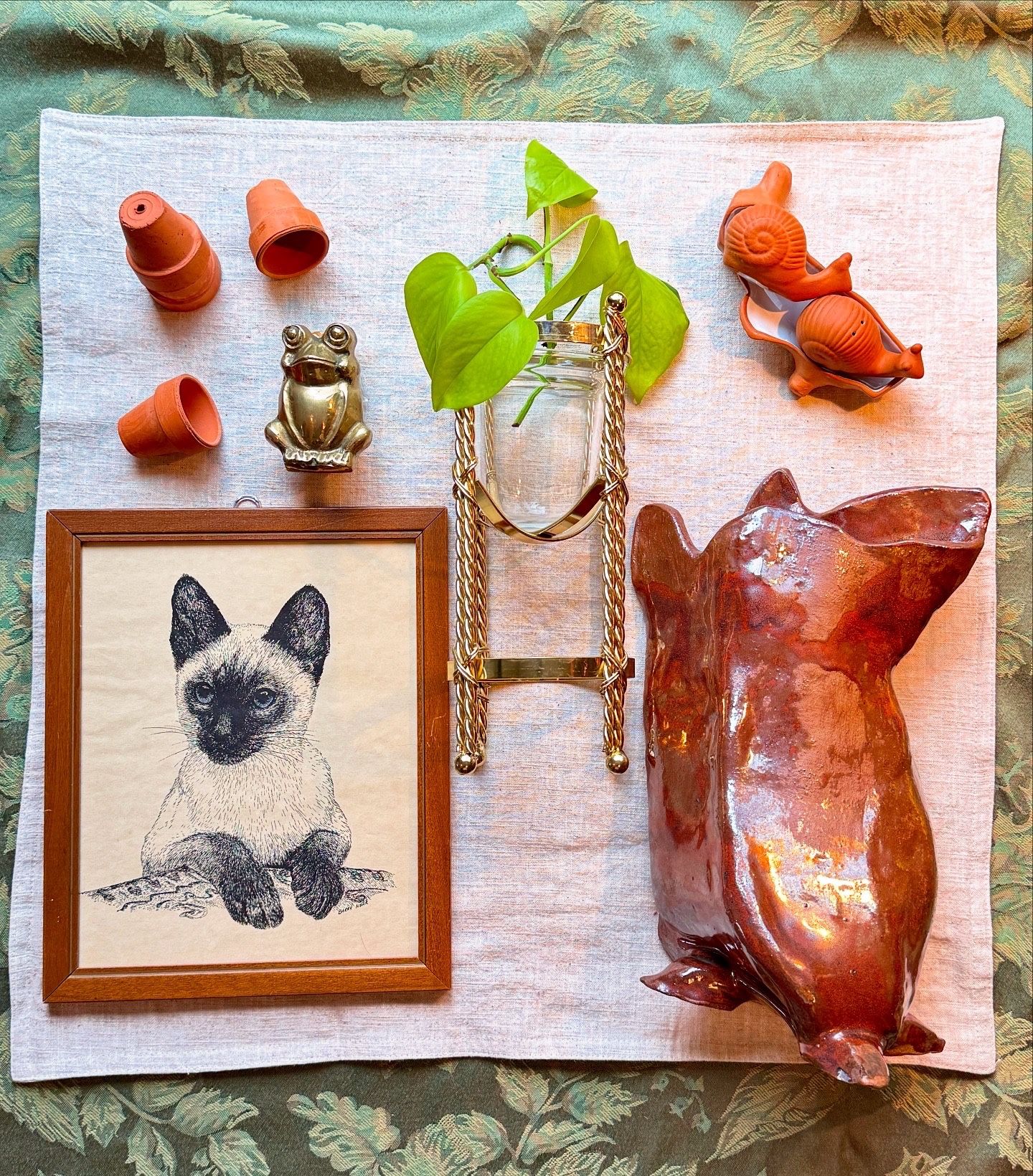 MCM Terracotta & Ceramic Cottage Porch Bundle