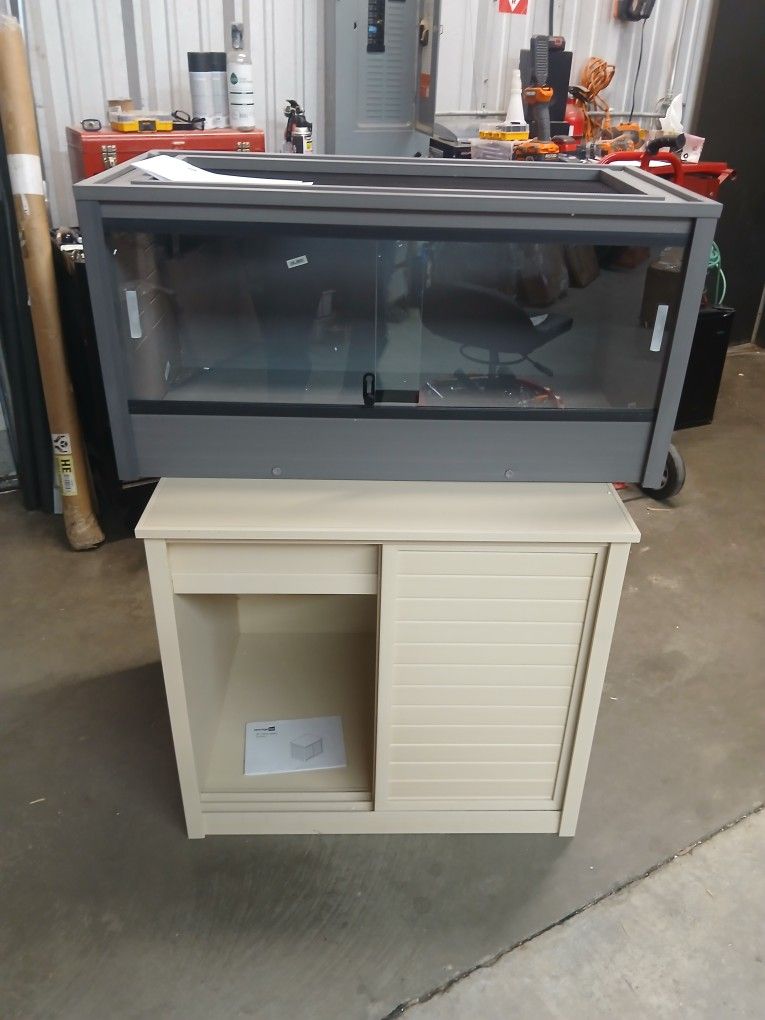 Reptile Cabinet With Stand For Storage
