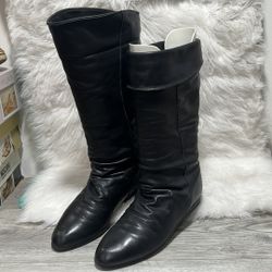 VINTAGE Santana Canada Lined soft Leather insulated Boots size 9.5 