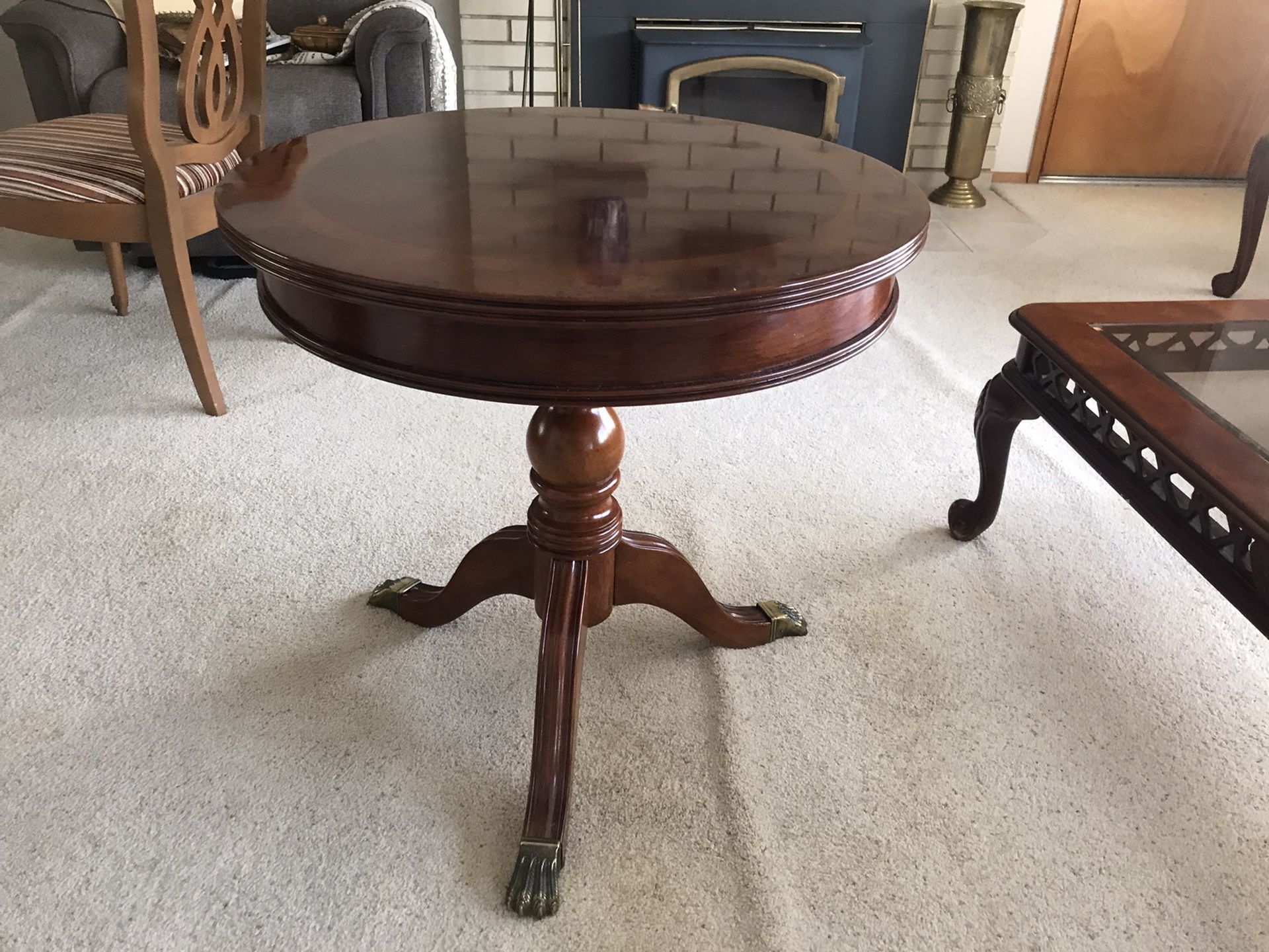 Round Occasional Table - Great Condition 