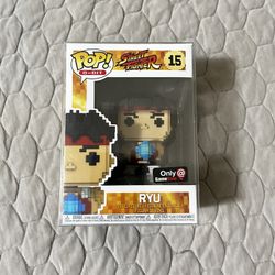 Funko Pop Street Fighter Ryu 8 Bit