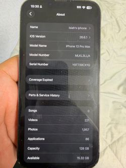 iPhone 13 Pro Max