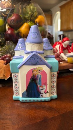 Disney Frozen Castle Ceramic Piggy Bank