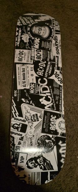 Skateboard Deck AC/DC
