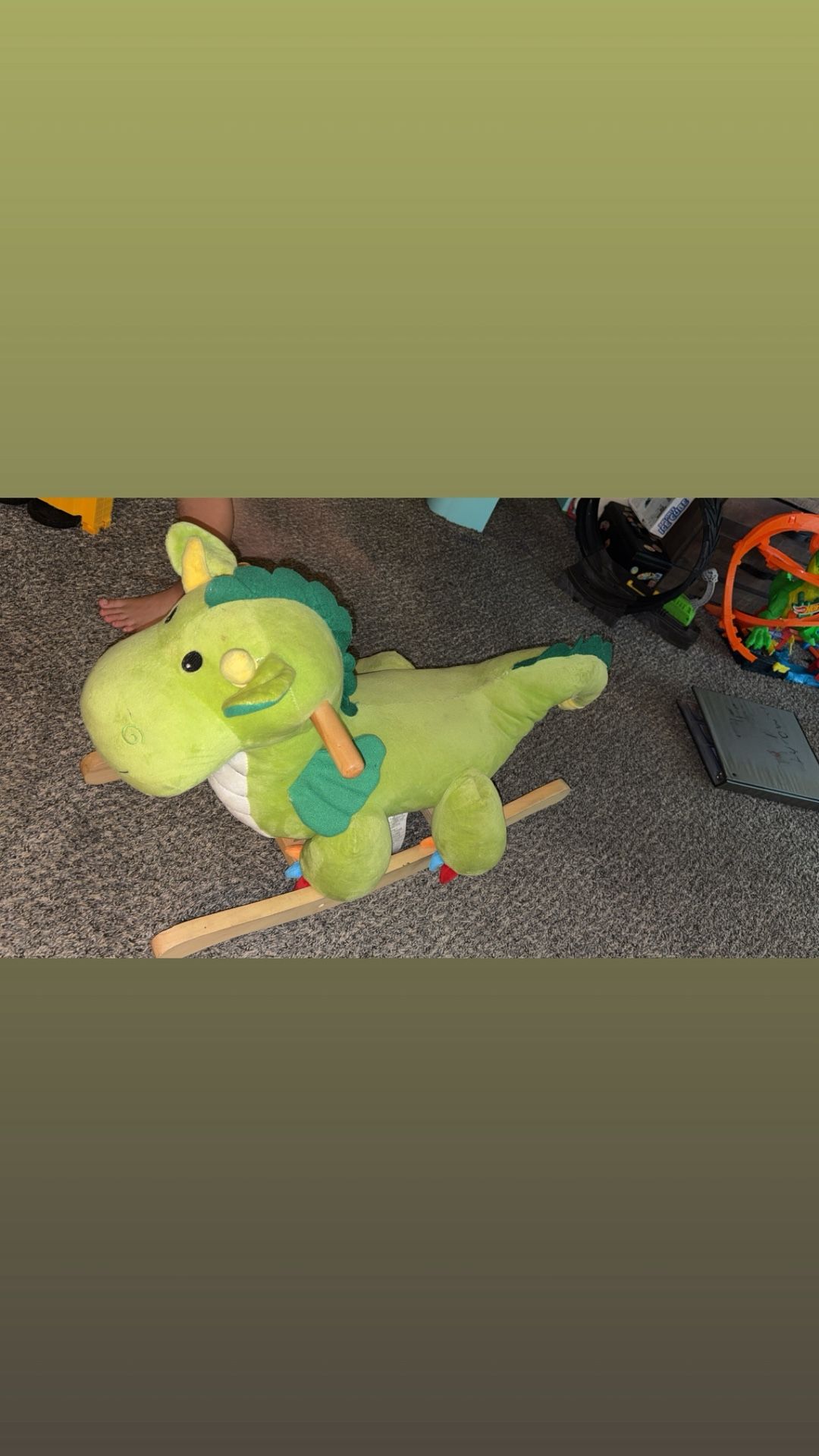 Dragon Themed Rocking Horse