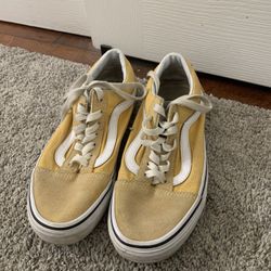 Yellow Old School Vans