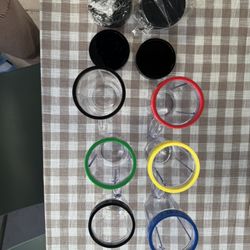 Magic Bullet Blender Cups & Lids – Set of 6 (Open Box, Never Used)