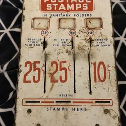Vintage stamp machine