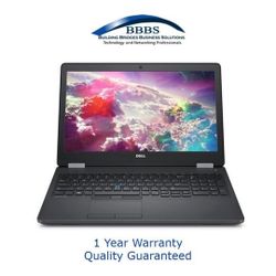 Dell Latitude E5570 ; 14.3"; 2.6 GHZ i7 Gen 6; AMD Graphics; SSD; Windows 10