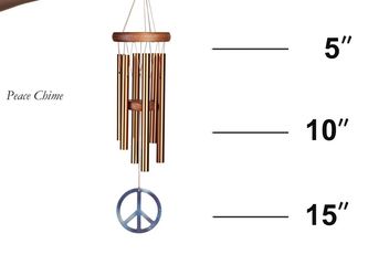 Woodstock Peace Chime 15” - Bronze (NEW)